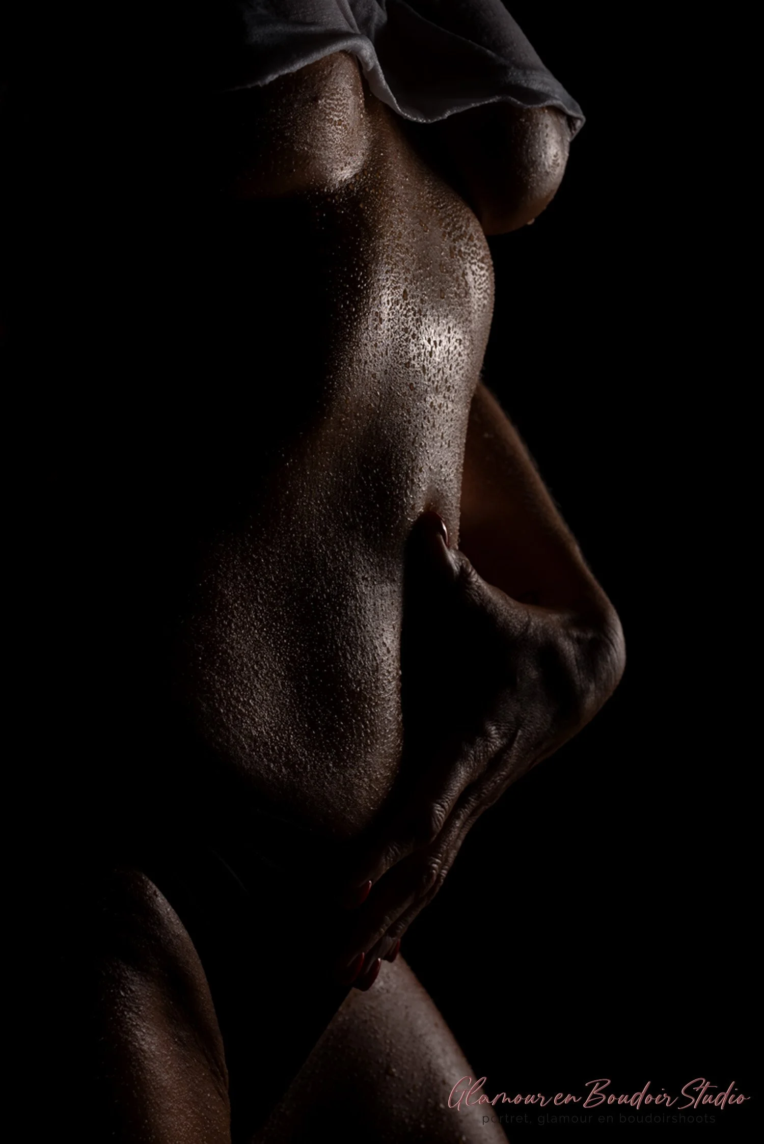 druppels sensuele boudoir foto
