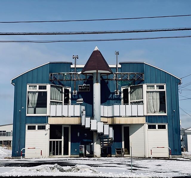 Blue House  #Hokkaido #japan #bluehouse #architecture #createurimages #tomnair #artphotography #contemporaryphotography #tombauerphotography