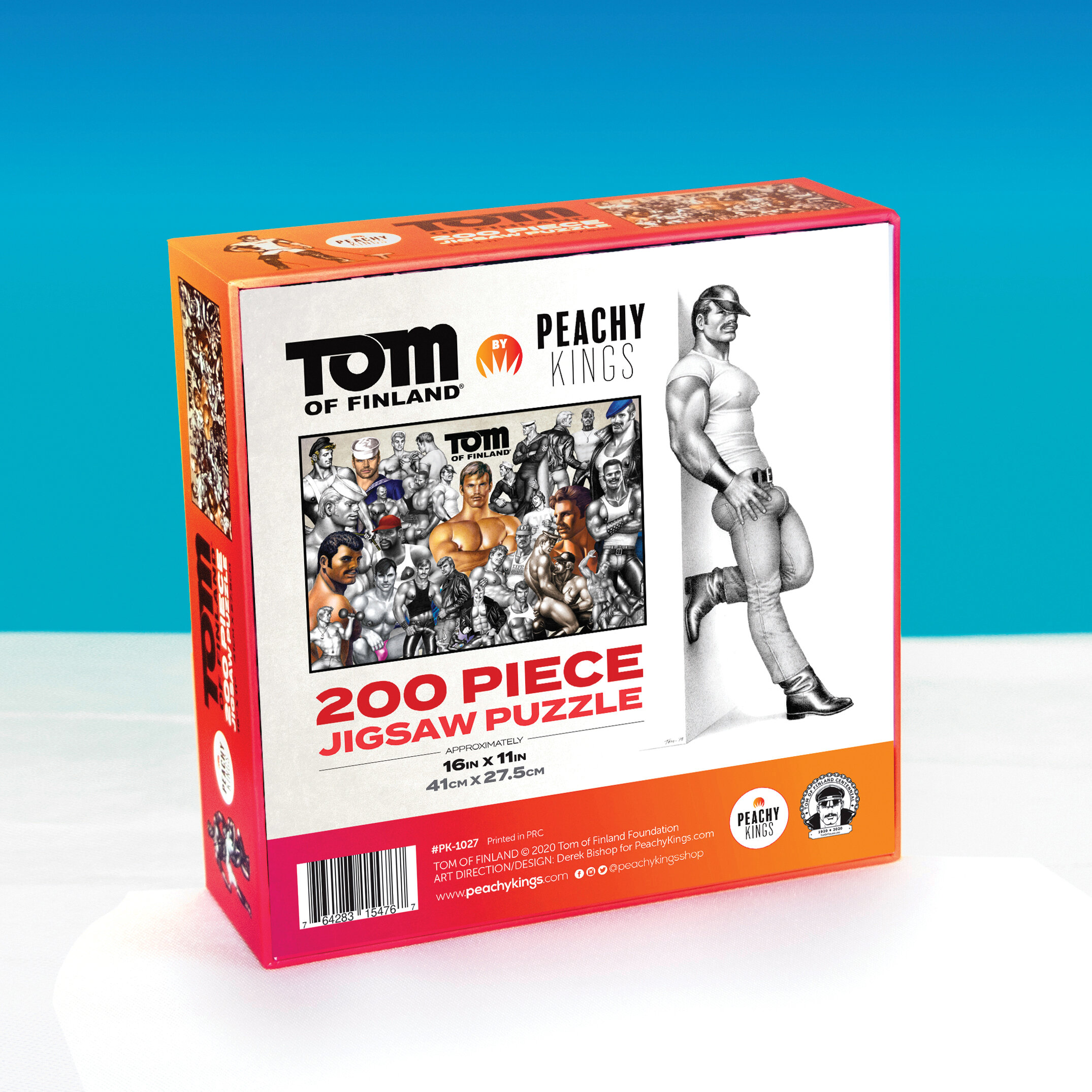 TOM OF FINLAND PUZZLE BACK