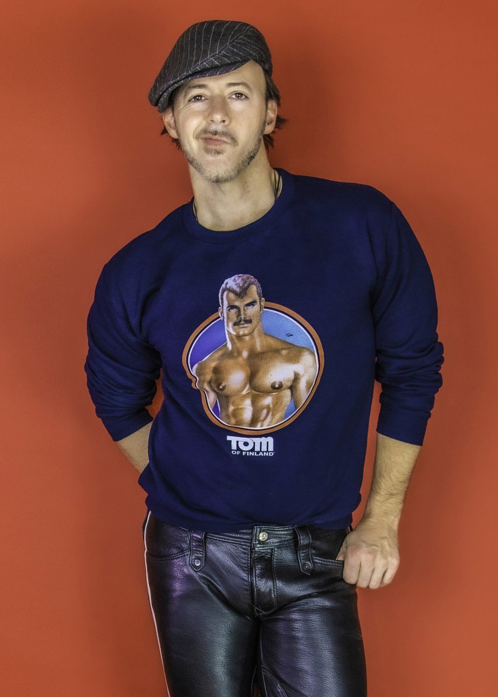 Tom of Finland Leather Biker T shirt — Peachy Kings