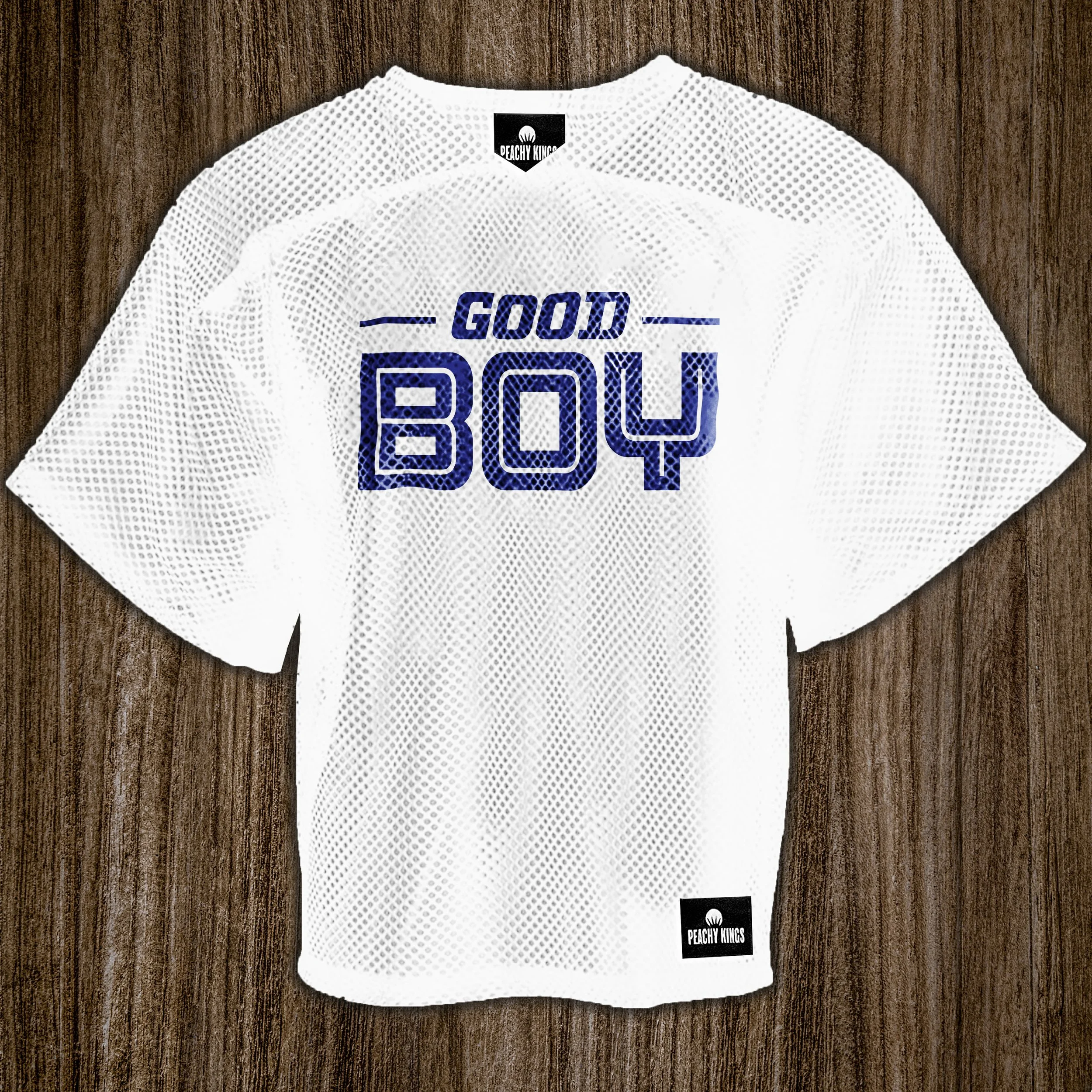 "Good Boy" Mesh Football Jersey