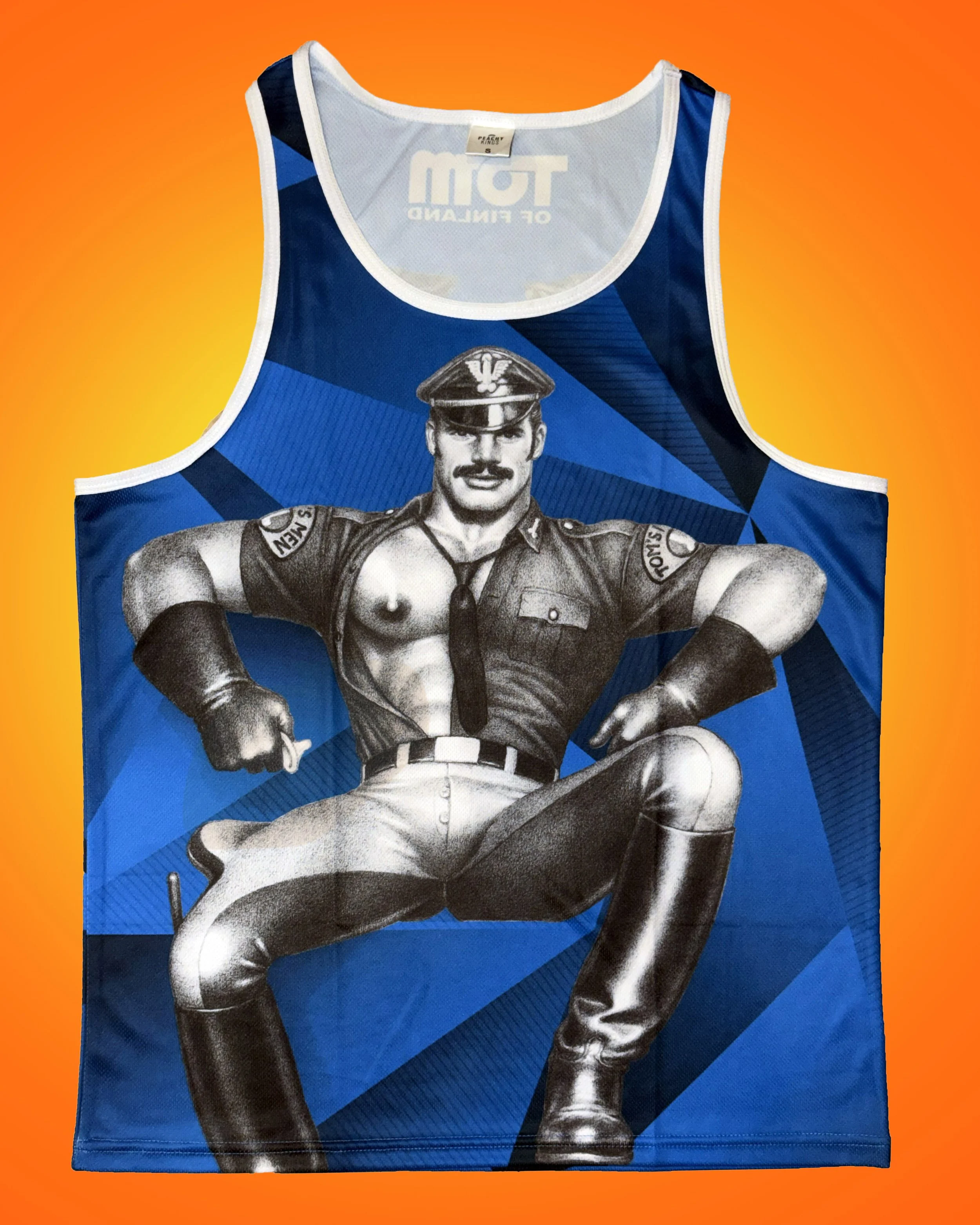 Tom of Finland BLUES BROS — Mesh Tank Top