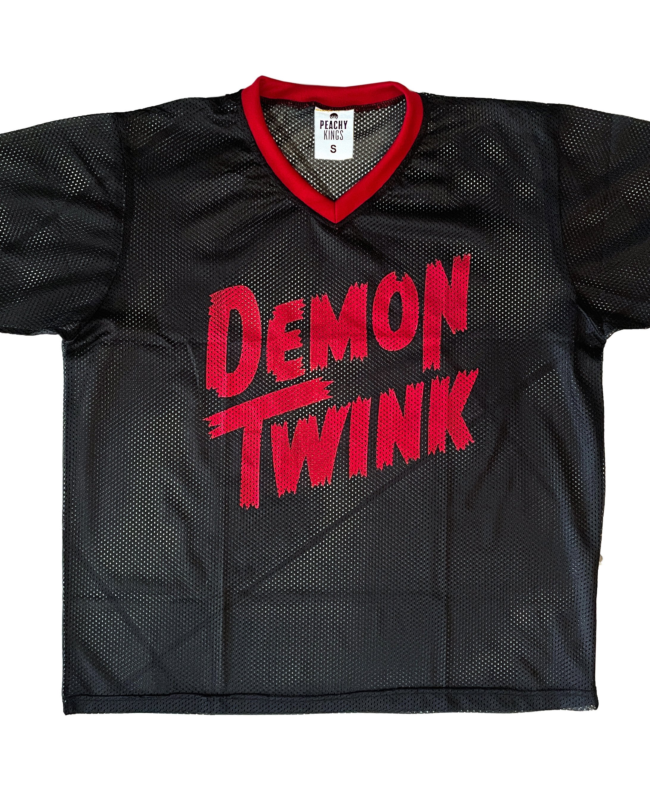"Demon Twink" Mesh Football Jersey