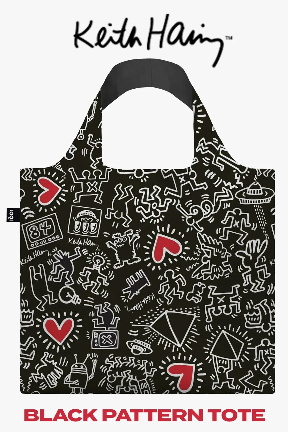 KEItH HARING BLACK TOTE 2x3.jpg
