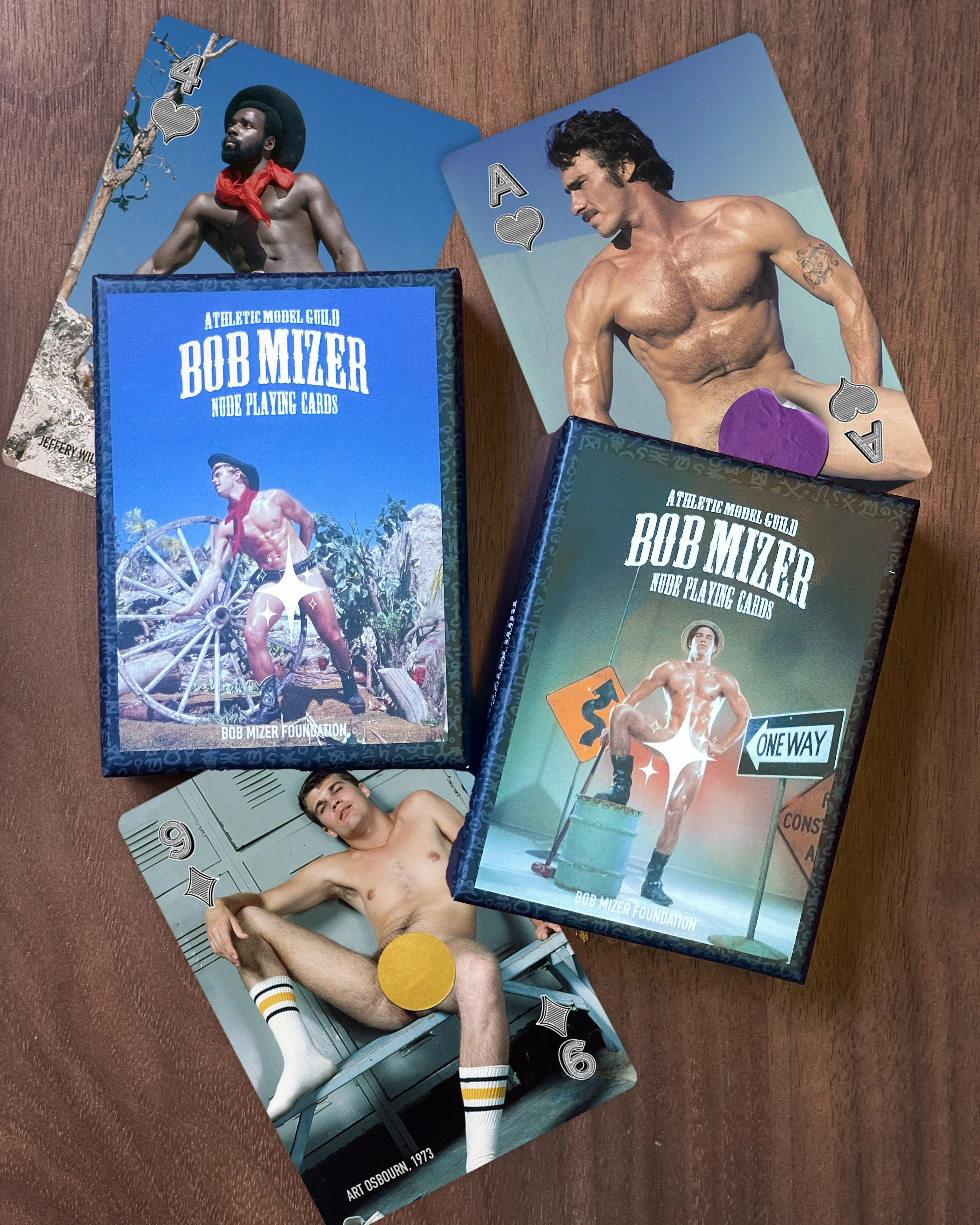 Bob Mizer Physique Pictorial Playing Cards (Poker, Gay, Nude)