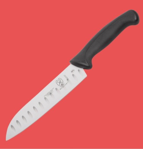 Mercer Millennia 7-Inch Santoku Knife - Black