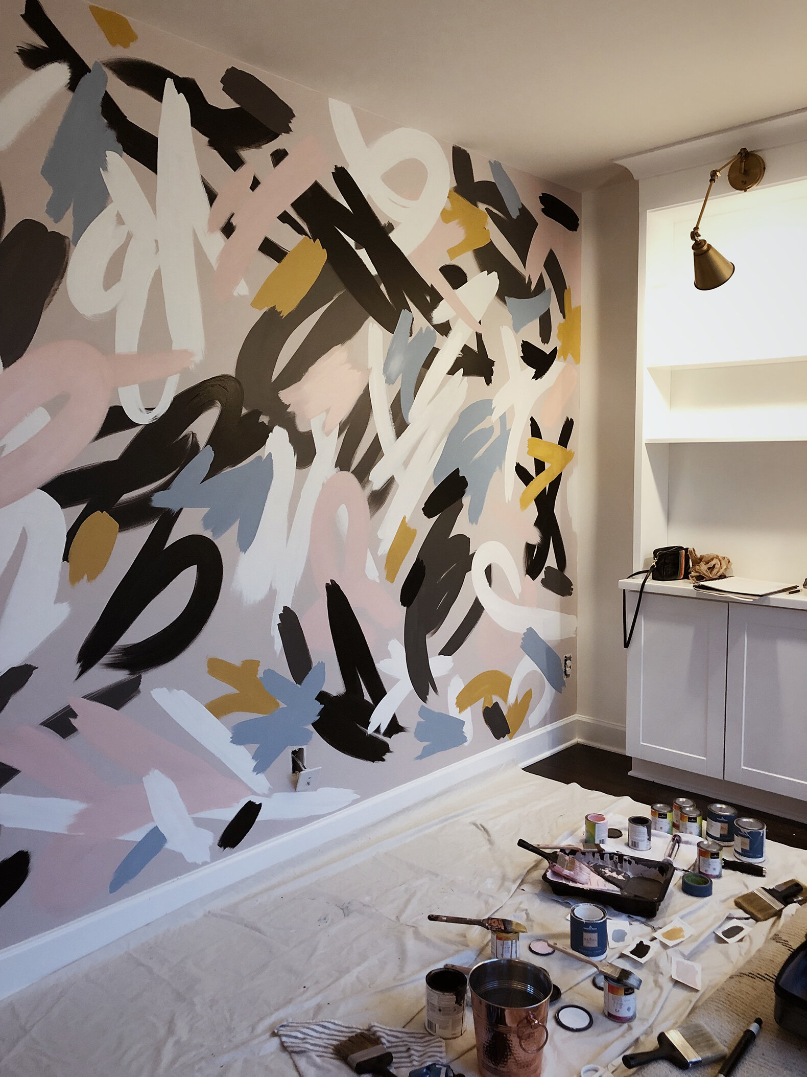 Abstract Strokes Mural - Meg Biram 1.JPG