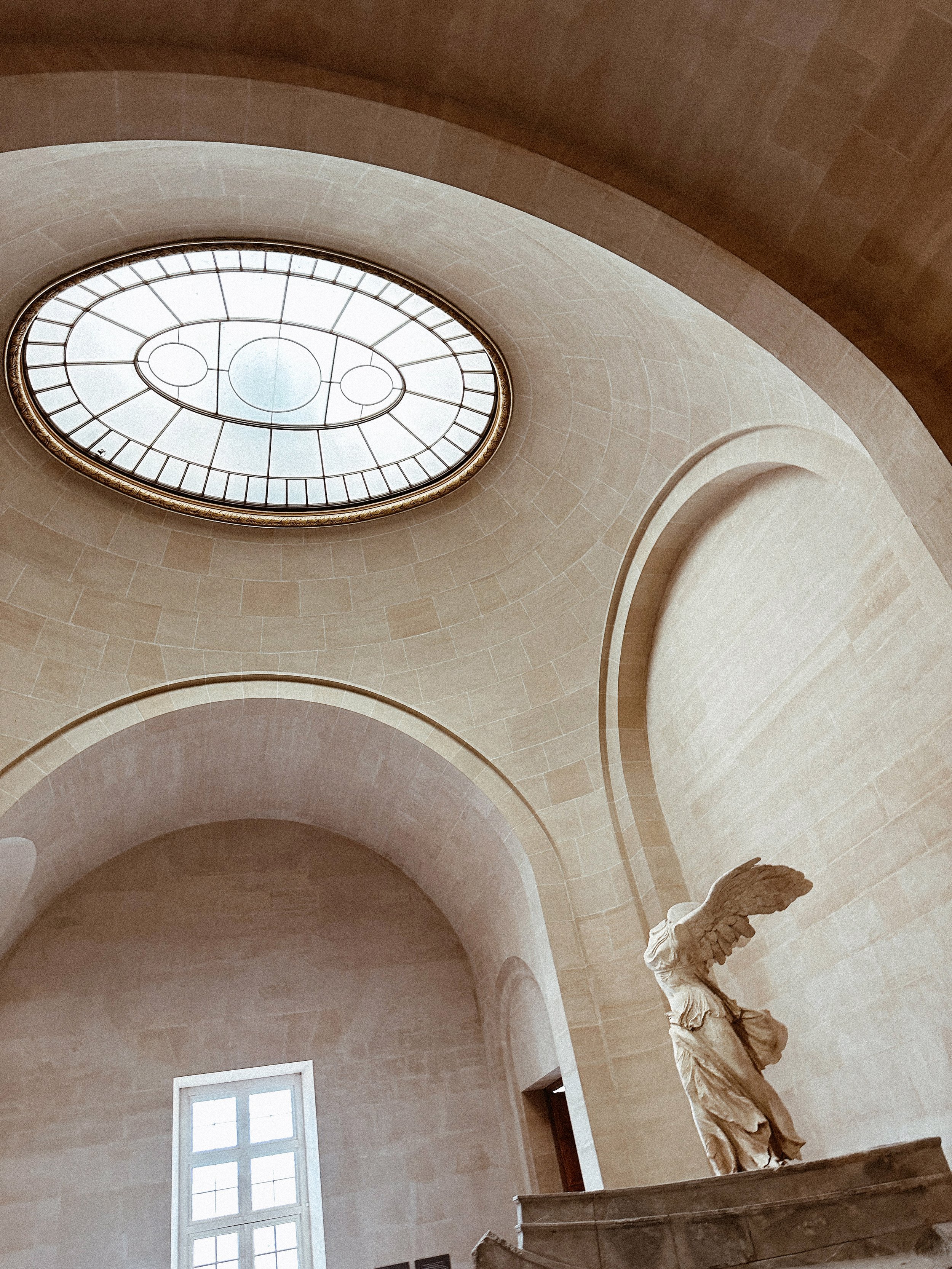 "Winged Victory of Samothrace at the Louvre" Photo Print