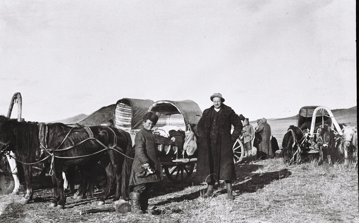  O.M., «Red Beard’s» som &amp; troykas; enroute Kiachta-Urga during October 1911/TAR 