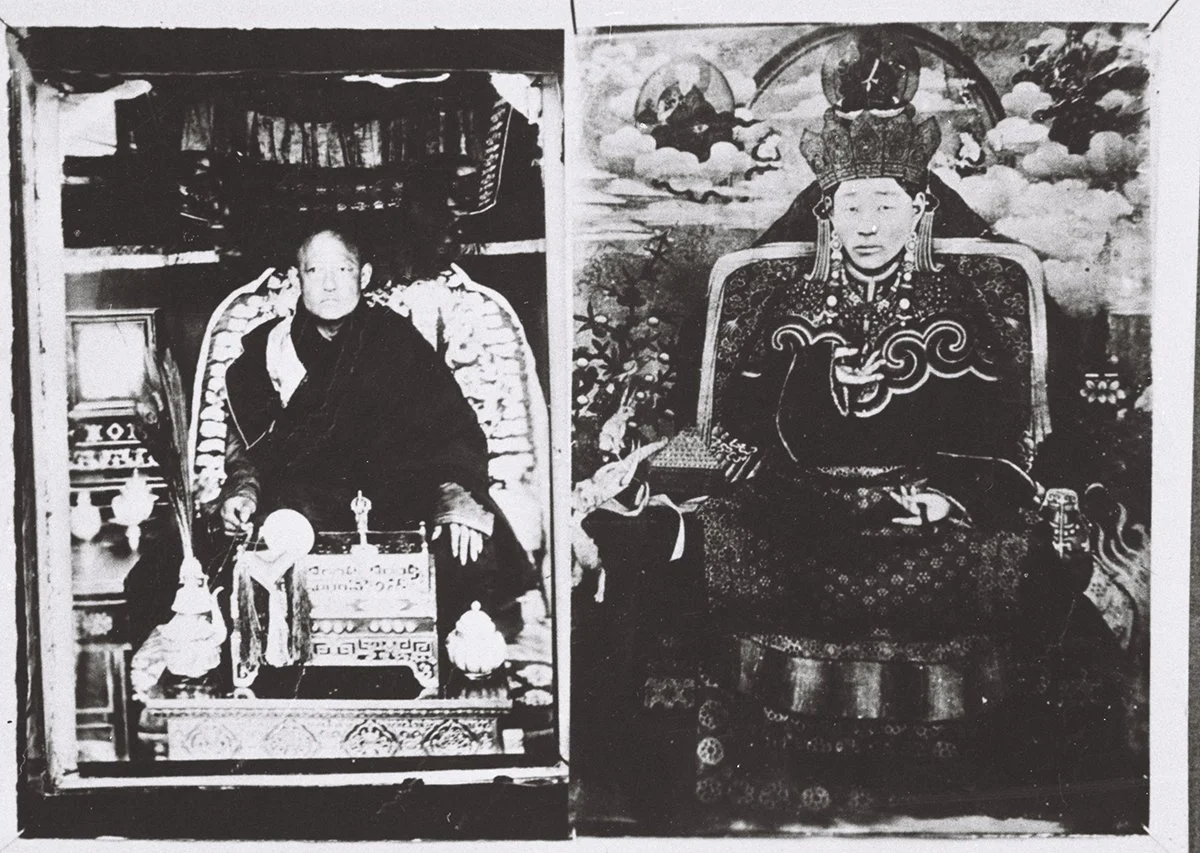  Bogdo Khan, (the Hutuktu) &amp; his wife. Urga about 1911/CHI 