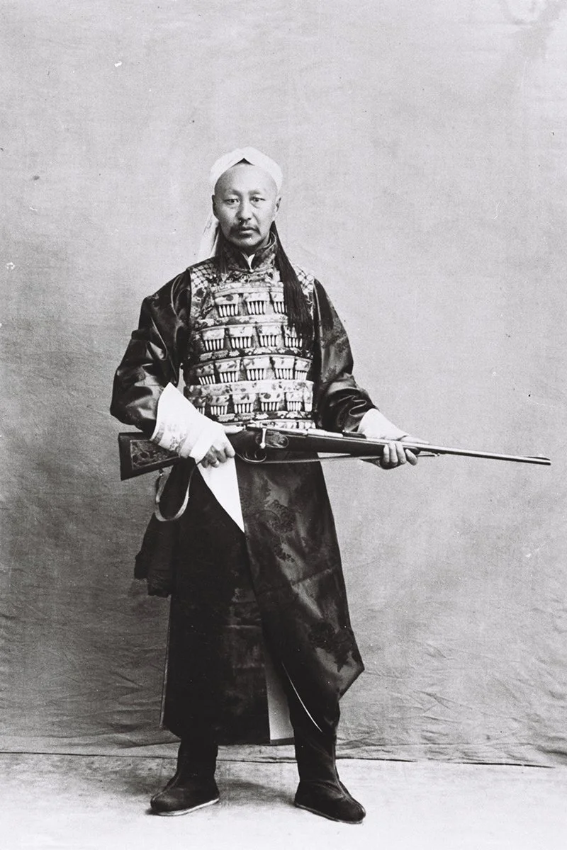  Tokhtakho Gun (Tokhten Taichi) in var. Poses. Urga 1912/CHI 