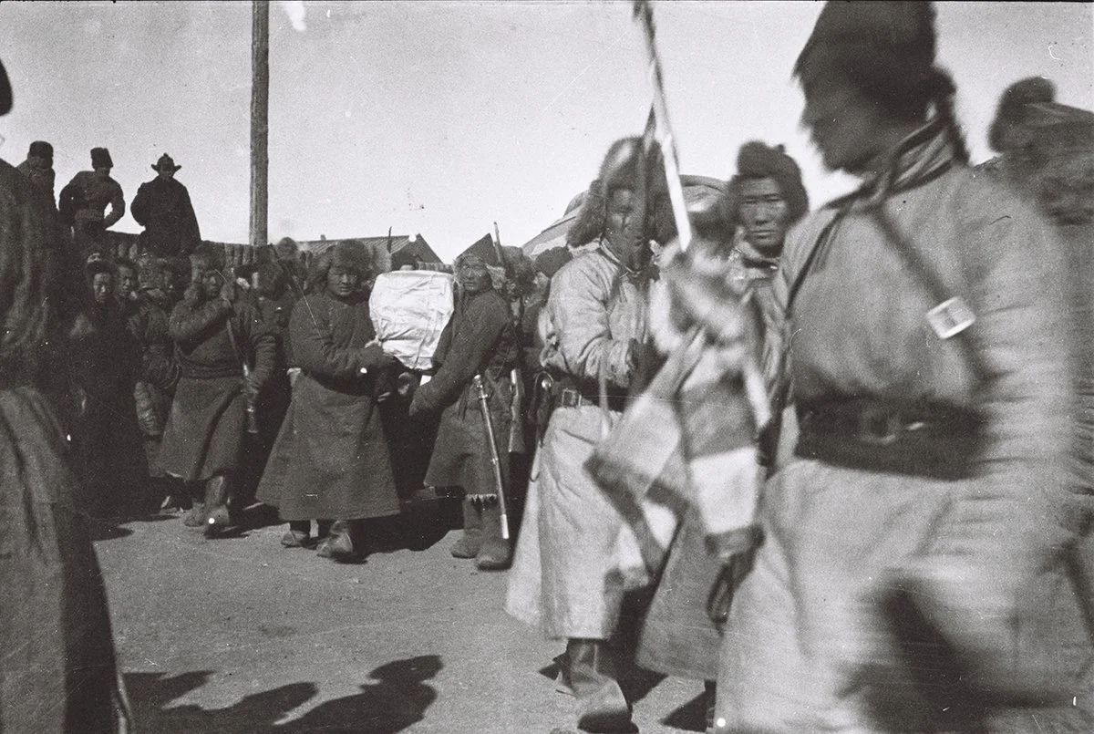  Views from Sukhe Bator’s funeral, Urga 1925/RUS 