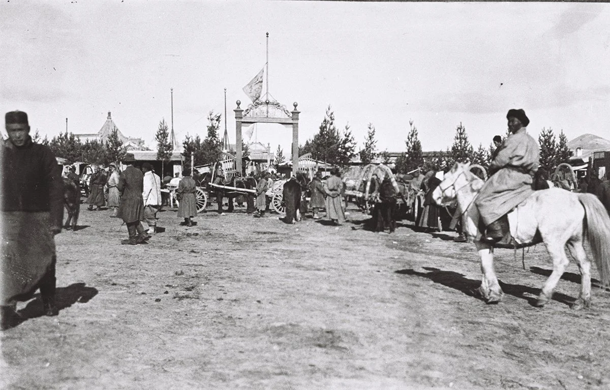  Market place views in Maimaiching, Kiachta, Oct 1911/TAR 