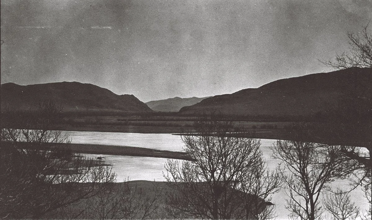  View of the Tola valley above Russ. Bridge, Urga March 1912/TAR 