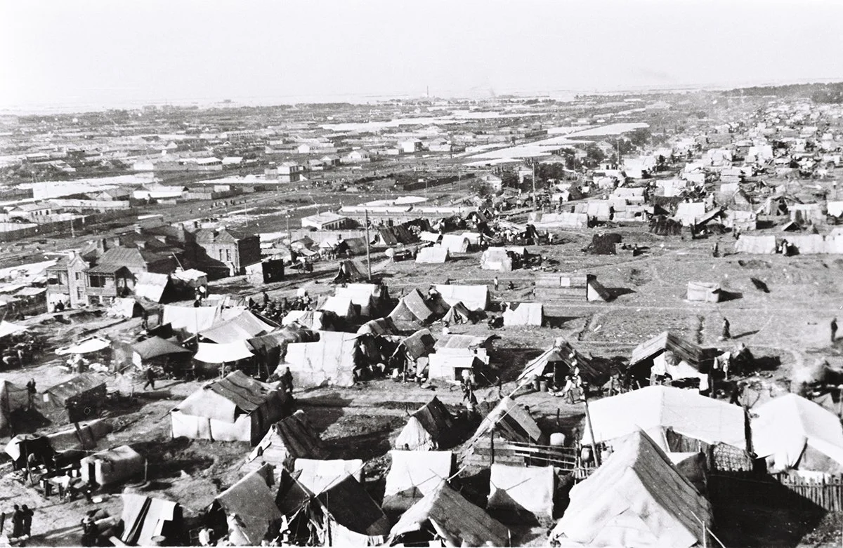  The flood refugee camp, Harbin aug 1932/Holmes 