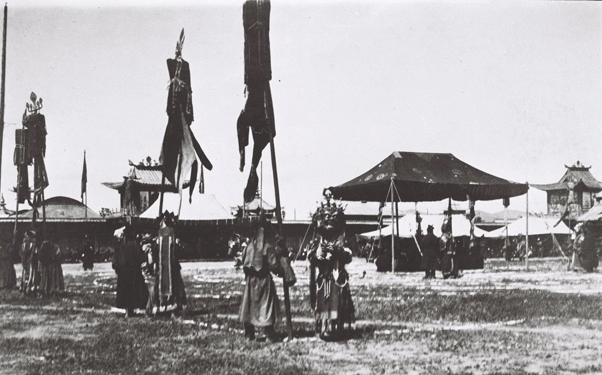  Var. Scenes from the Tsam at Mantsershir Lama Monastery (s. Of Bogdin Ola) 1927/RUS 