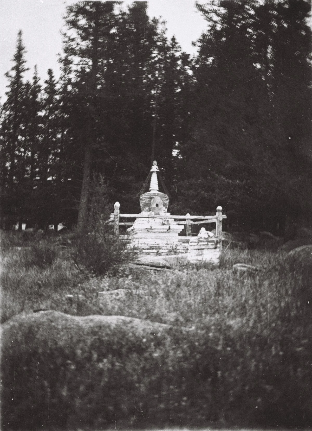  A Tsuburuk (Chortan) near the Mantsershir Lama’s Temple/RUS 