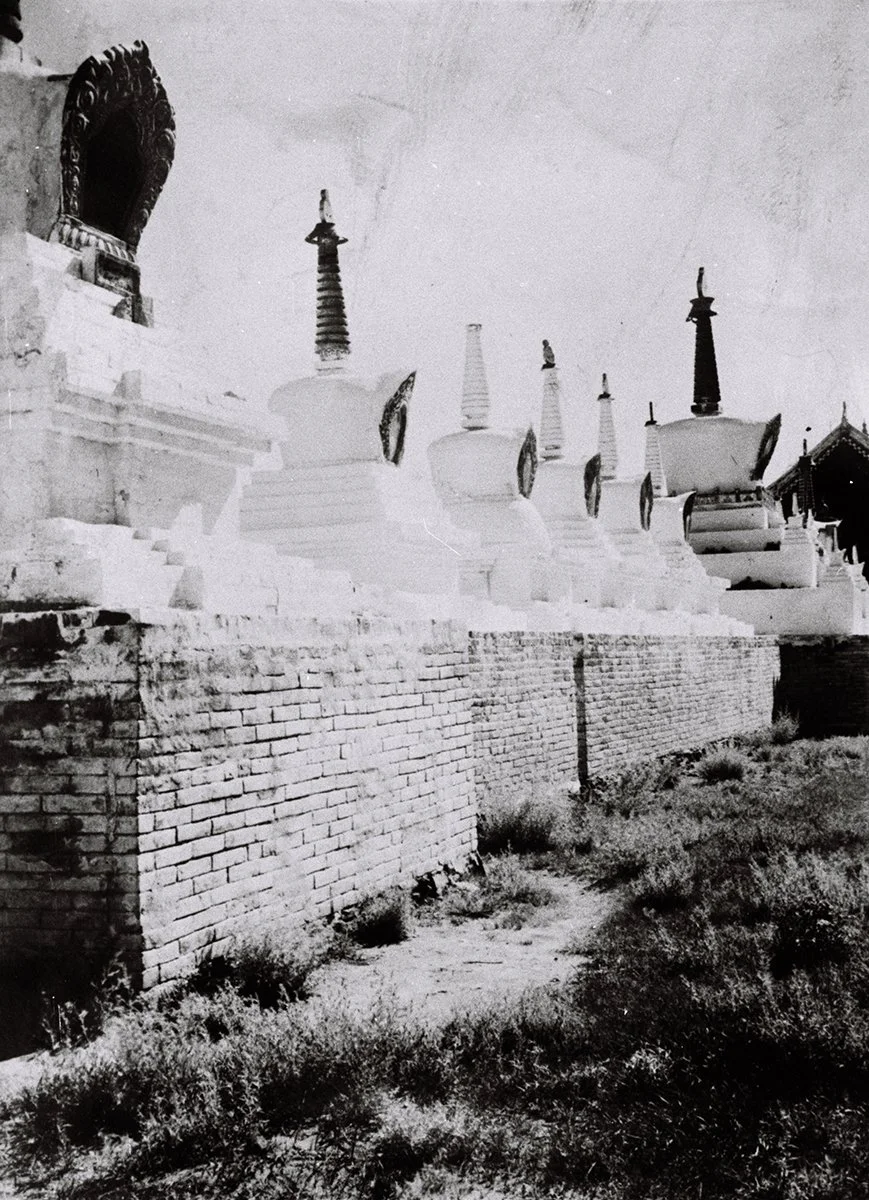  The raw of «Tsuburuks» (Chortans) at Erdeni-Sa, 1927/RUS 