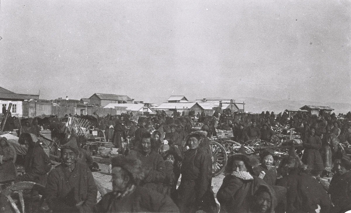  Views from the Urga meat-market, Urga febr 1912/TAR 