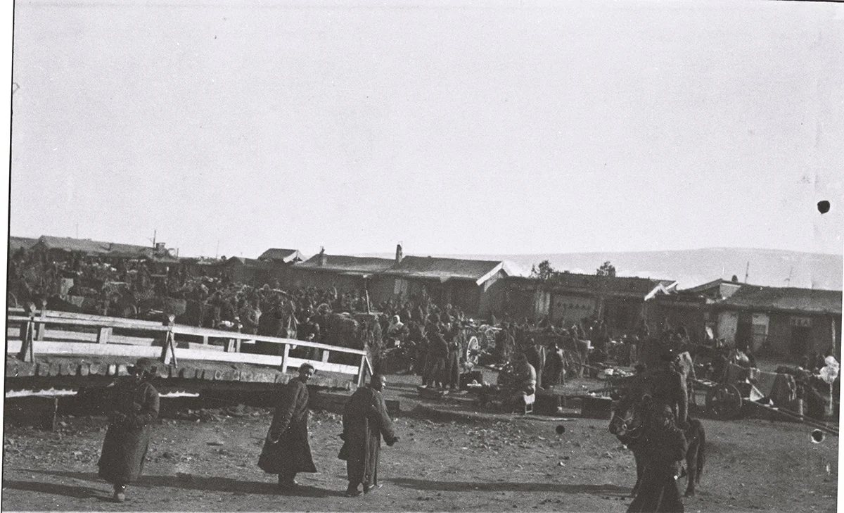  Views from the Urga meat-market, Urga febr 1912/TAR 