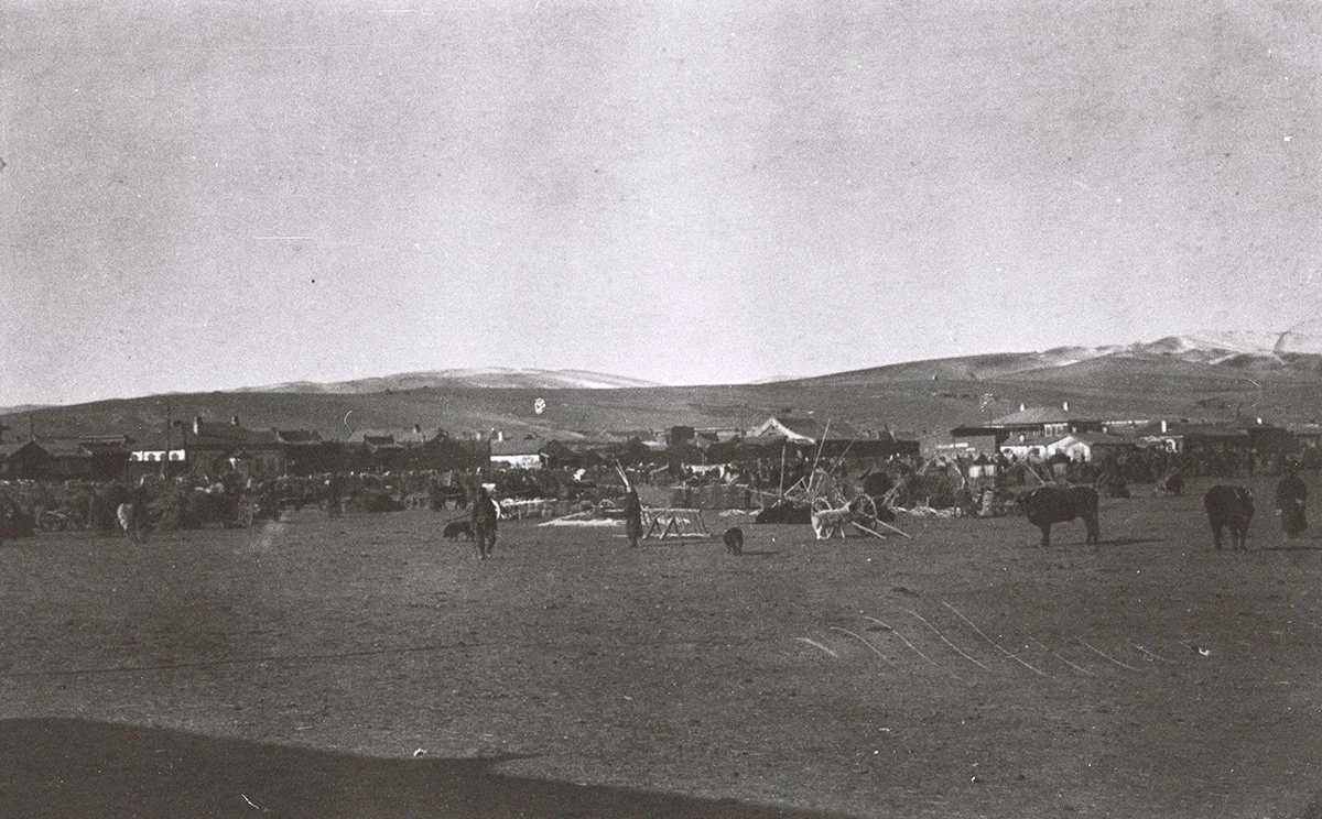  Views from the Urga sundry market place. Febr. March 1912/TAR 