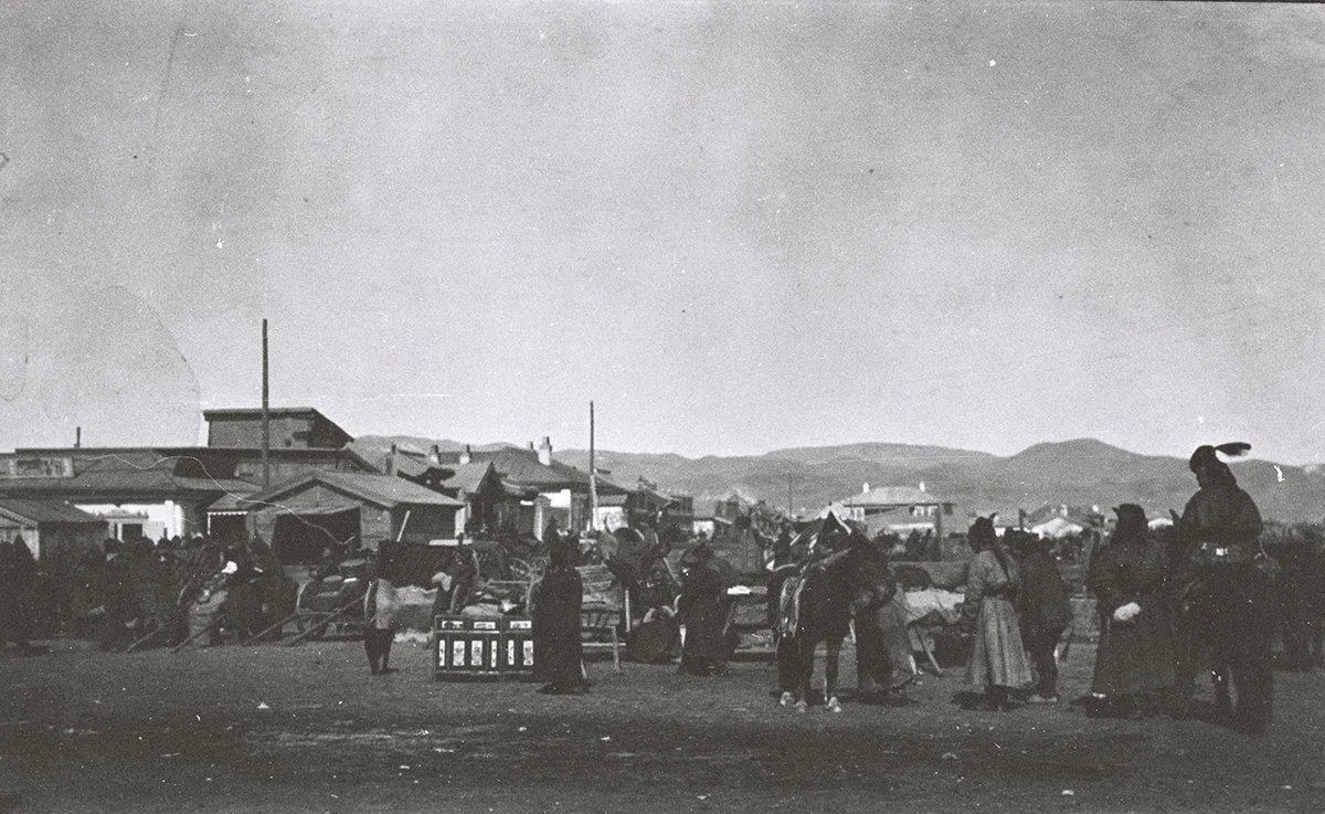  Views from the Urga sundry market place. Febr. March 1912/TAR 