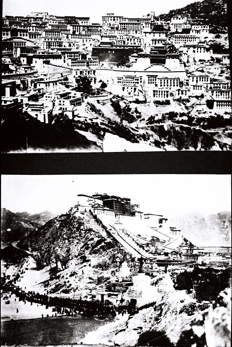  View of monasteries in Lhasa/The Potala, Lhasa/Badmaief 