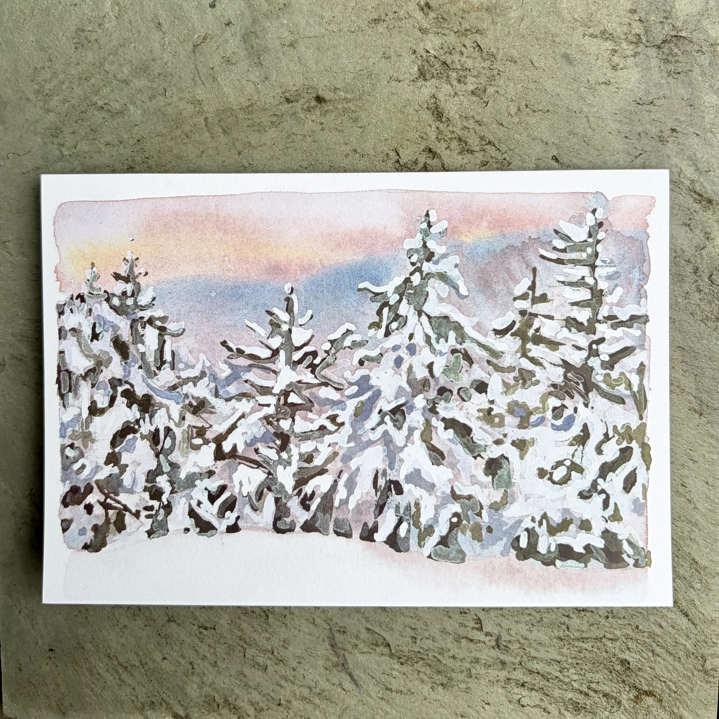 after the storm - holiday card