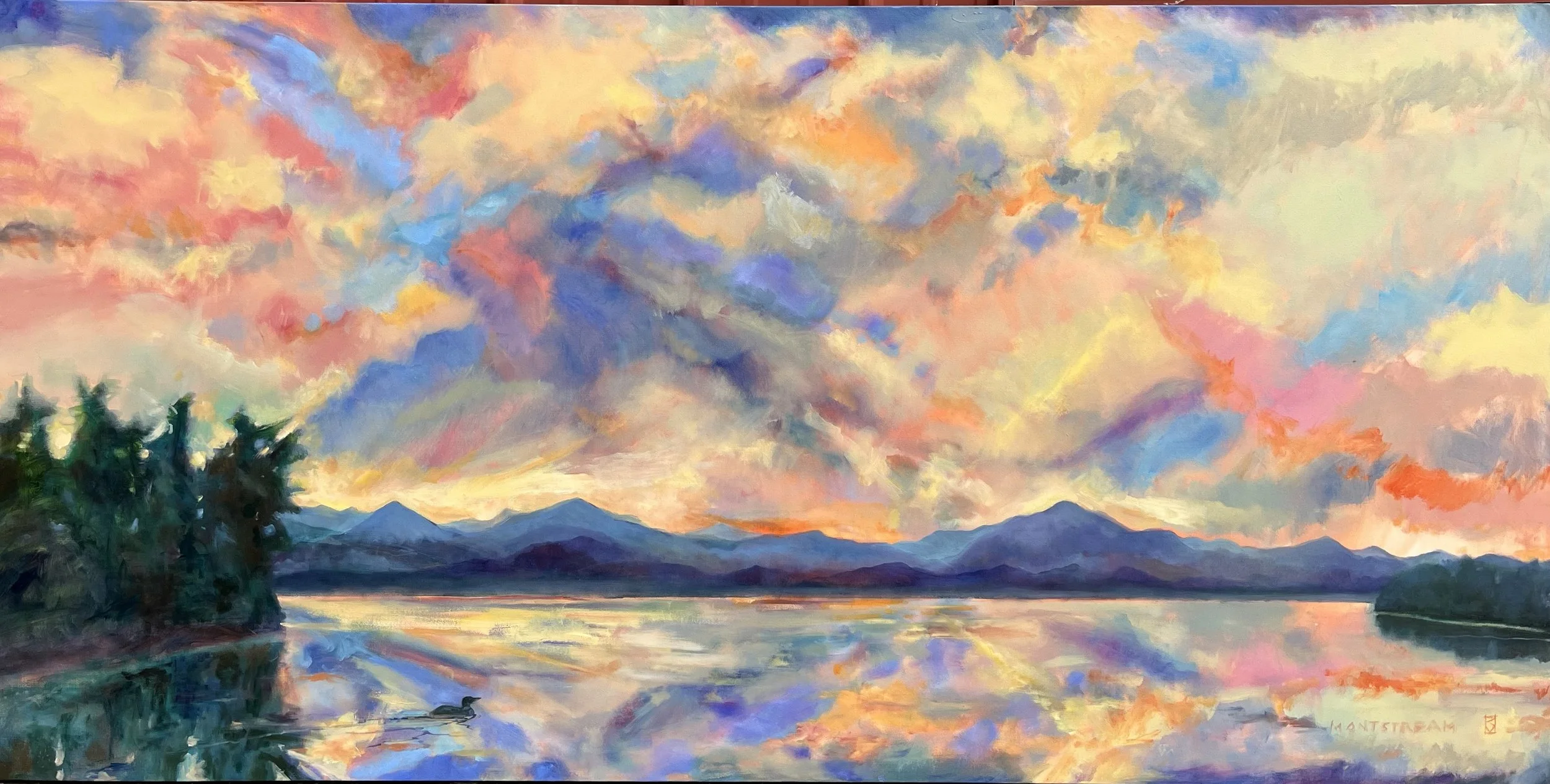 point up north
36" x 72" 
3900.  -sold