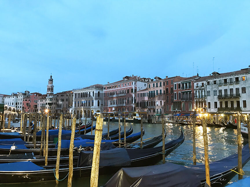 Gondolas In Venice II
