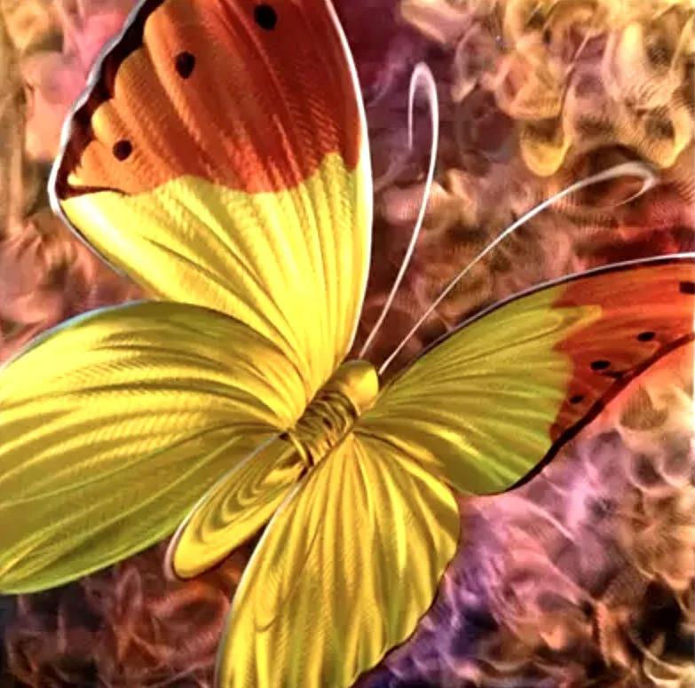 Butterfly In Flight
