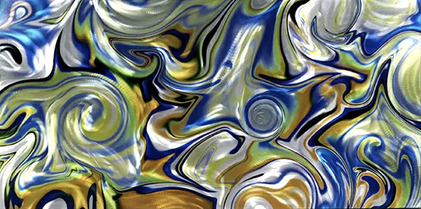 Movement In Blue