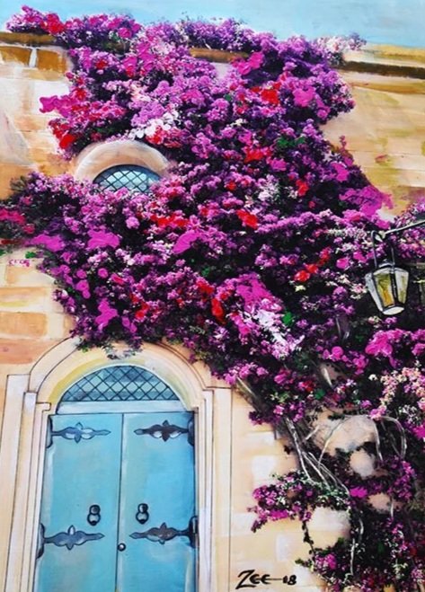 Blue Door - Malta