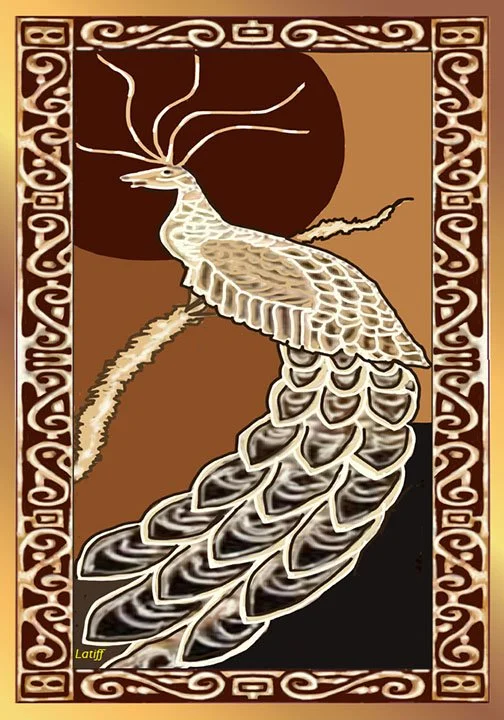 Golden Peacock