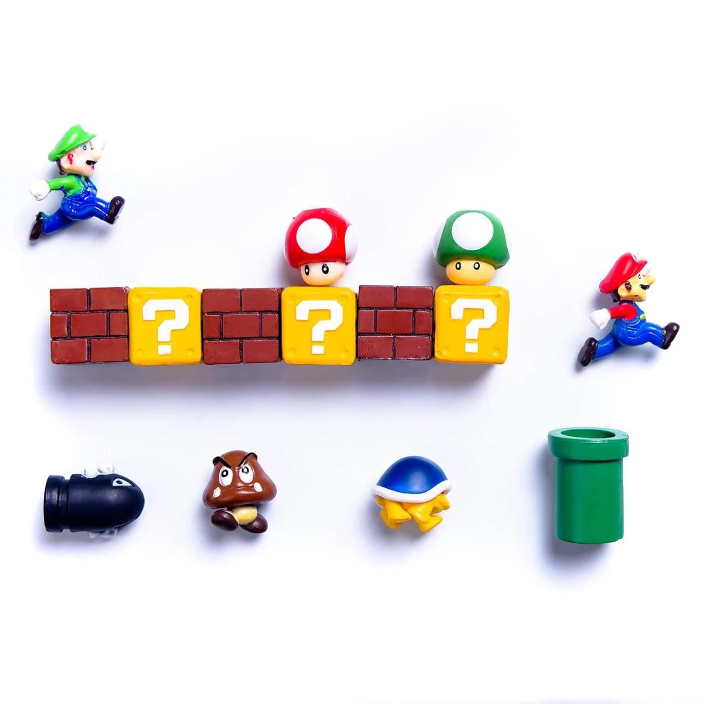 Super Mario Fridge Magnets