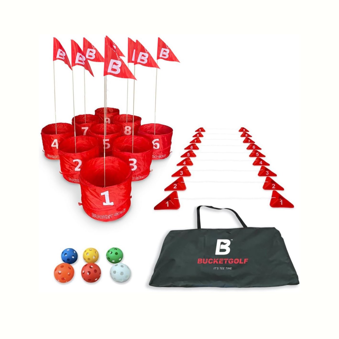BucketGolf Ultimate Backyard Golf Game