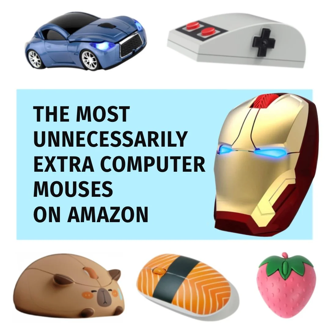The Most Unnecessarily Extra Computer Mouses on Amazon