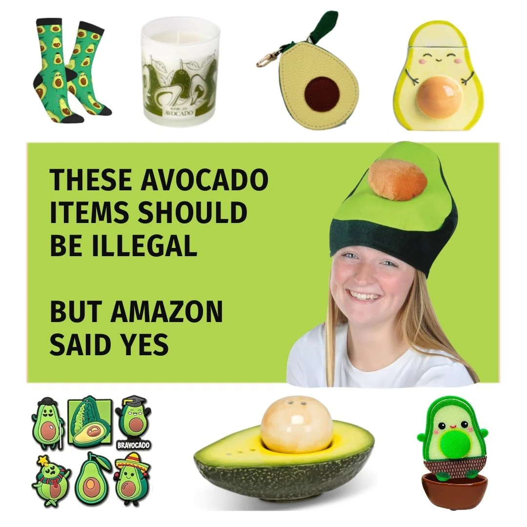 These Avocado Items Should Be Illegal But Amazon Said Yes