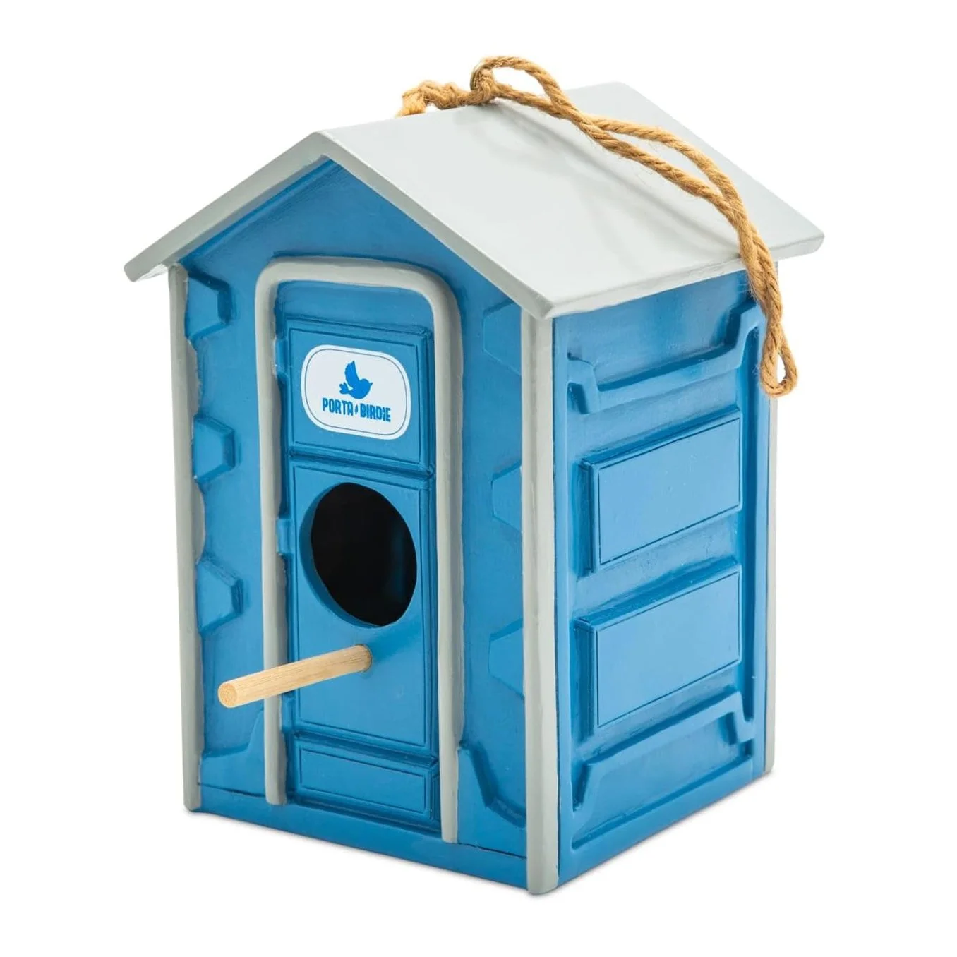 Porta-Potty Outdoor Birdhouse