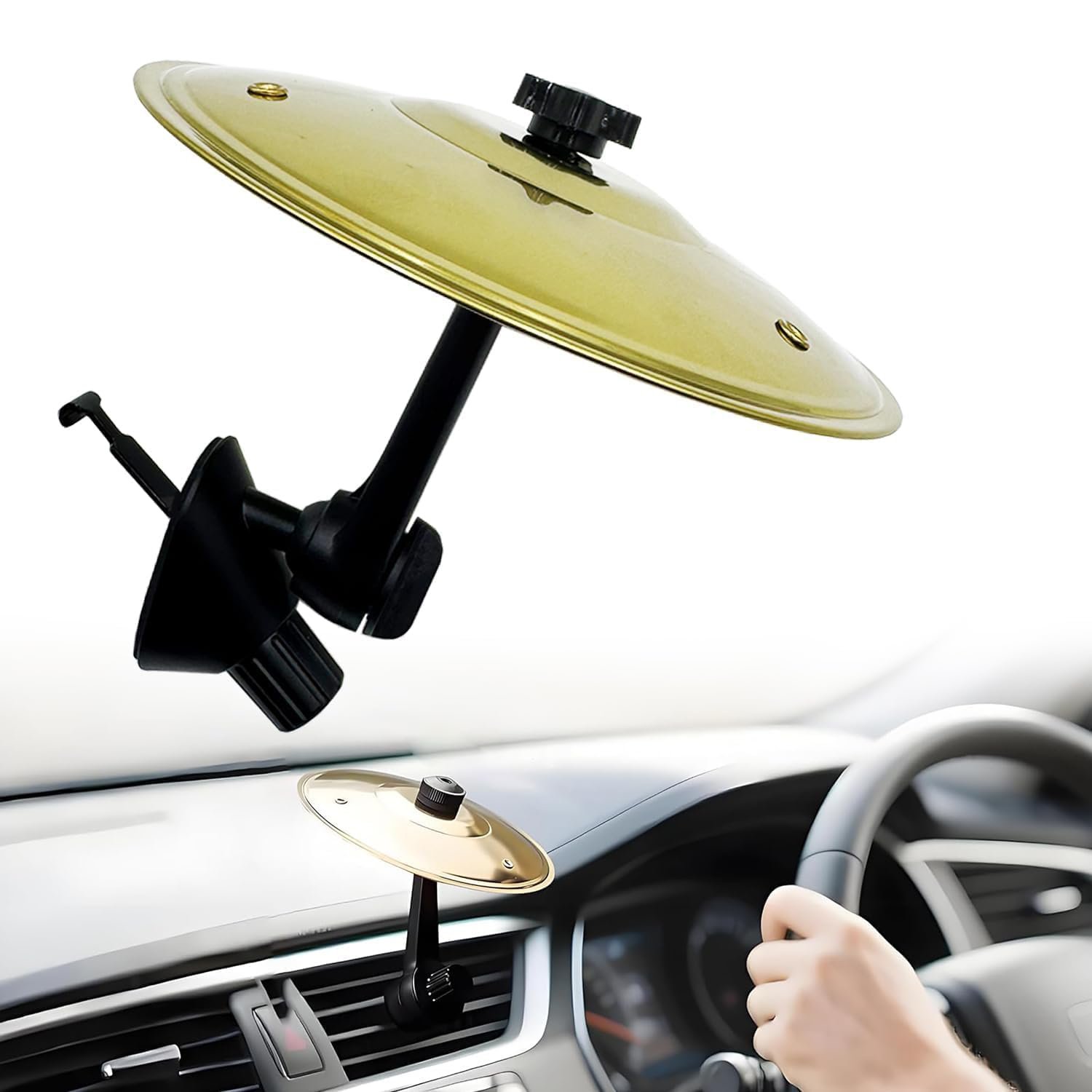 Mini Cymbal for Car Dashboard
