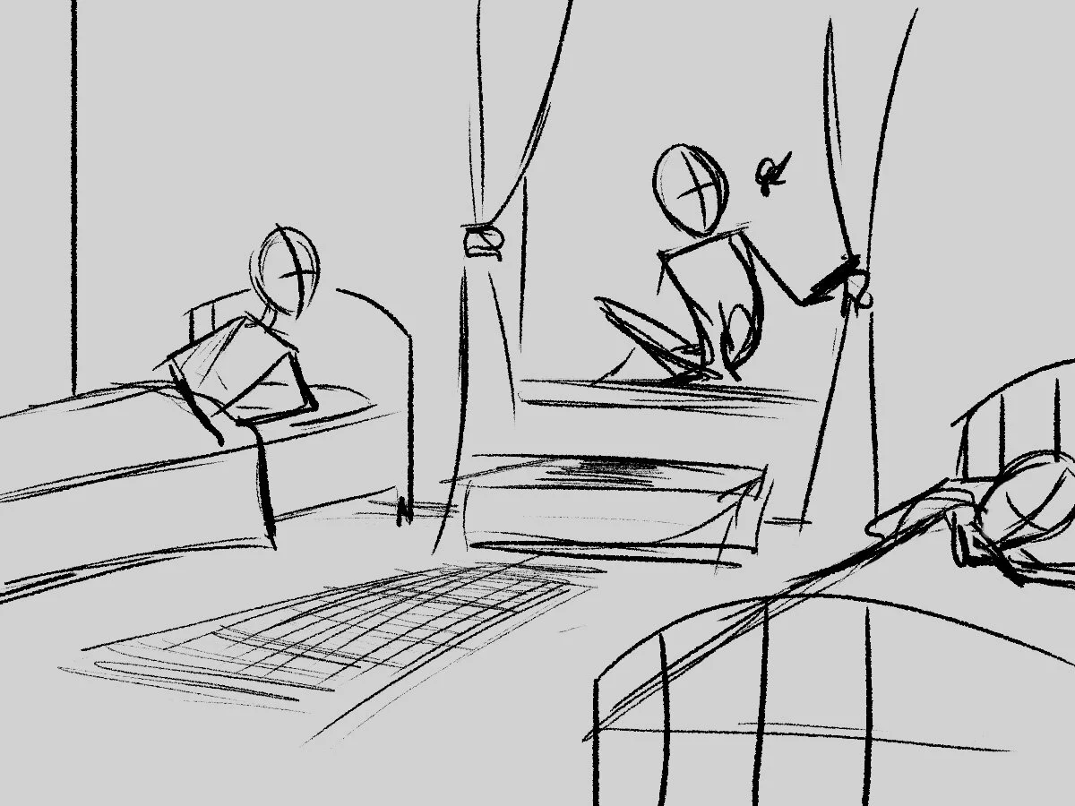 Peter enters the nursery