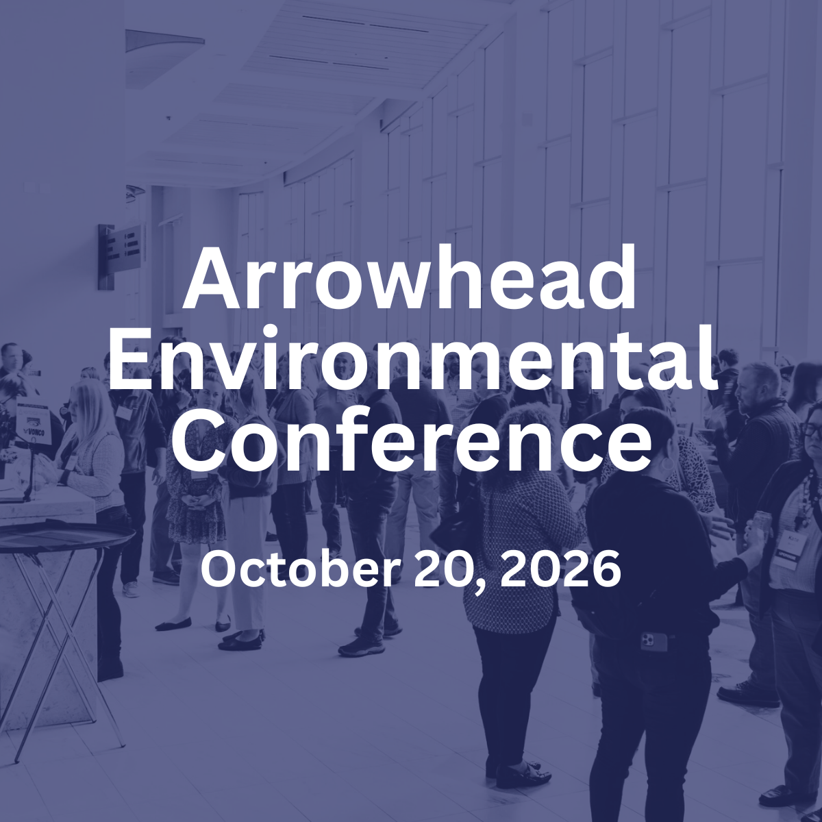 2026 Arrowhead Environmental Conference