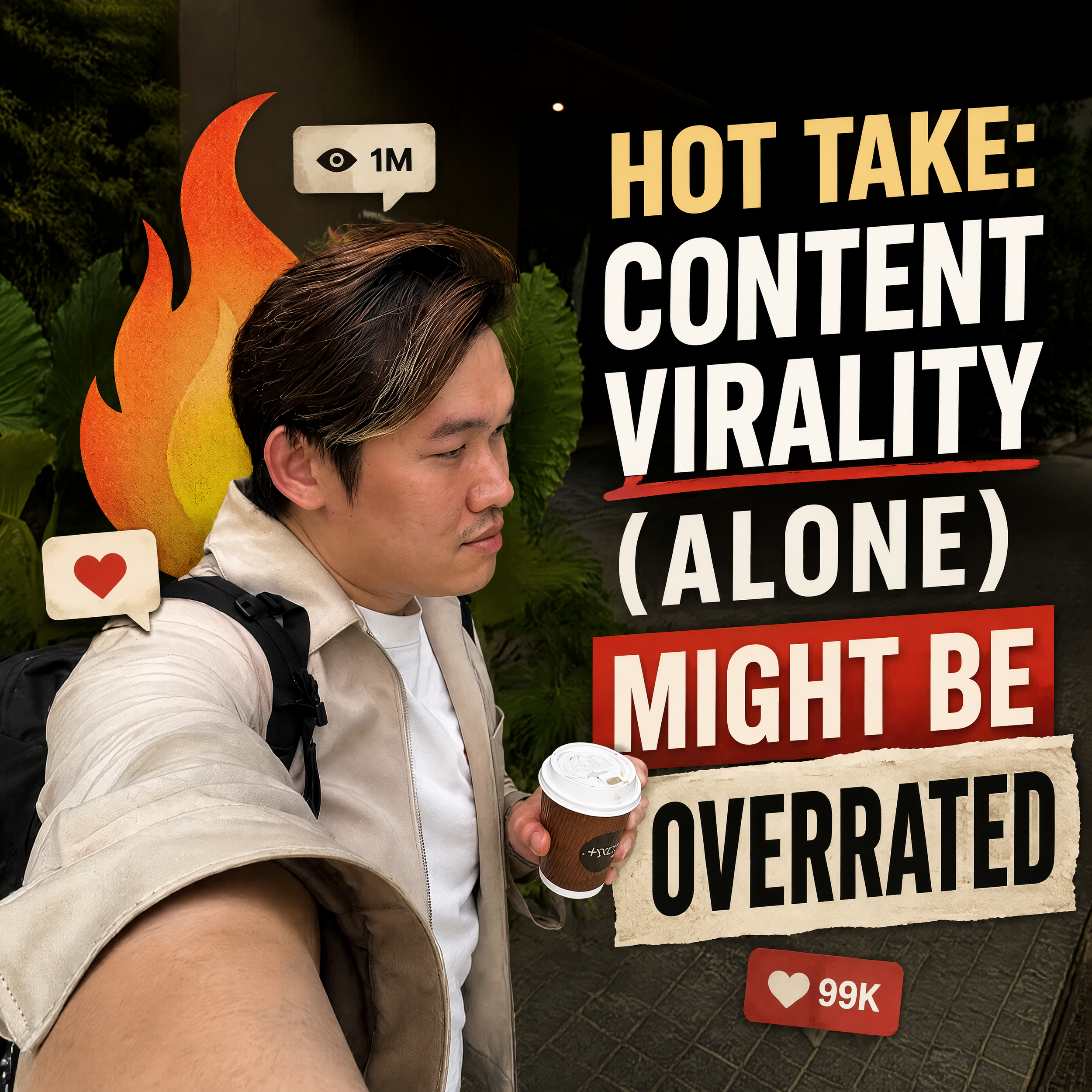 HOT Take: Content Virality (alone) Might Be Overrated