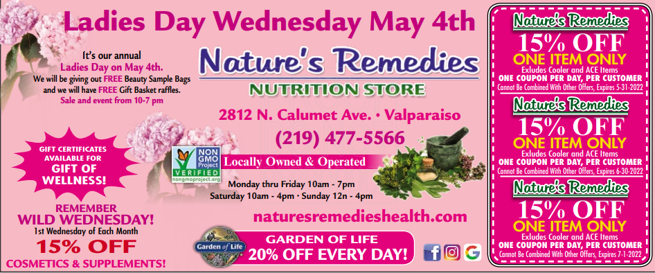 Nature's Remedies Nutrition Store Presents | Ladies Day