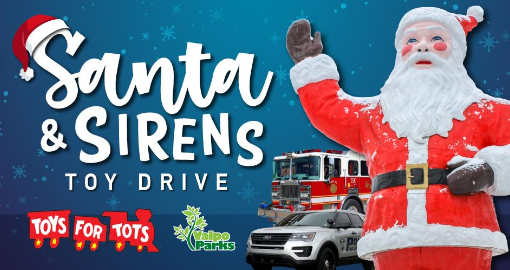 Valpo Parks Presents | Santa and Sirens Toy Drive