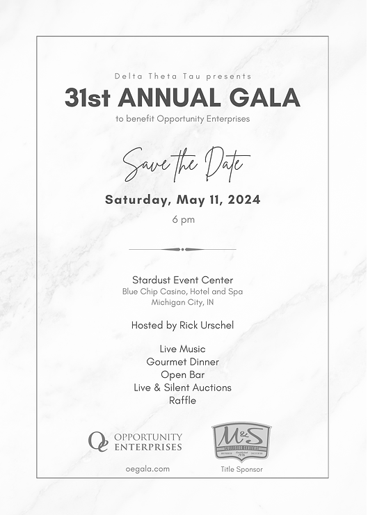 Opportunity Enterprises Presents | 31st Annual OE Gala
