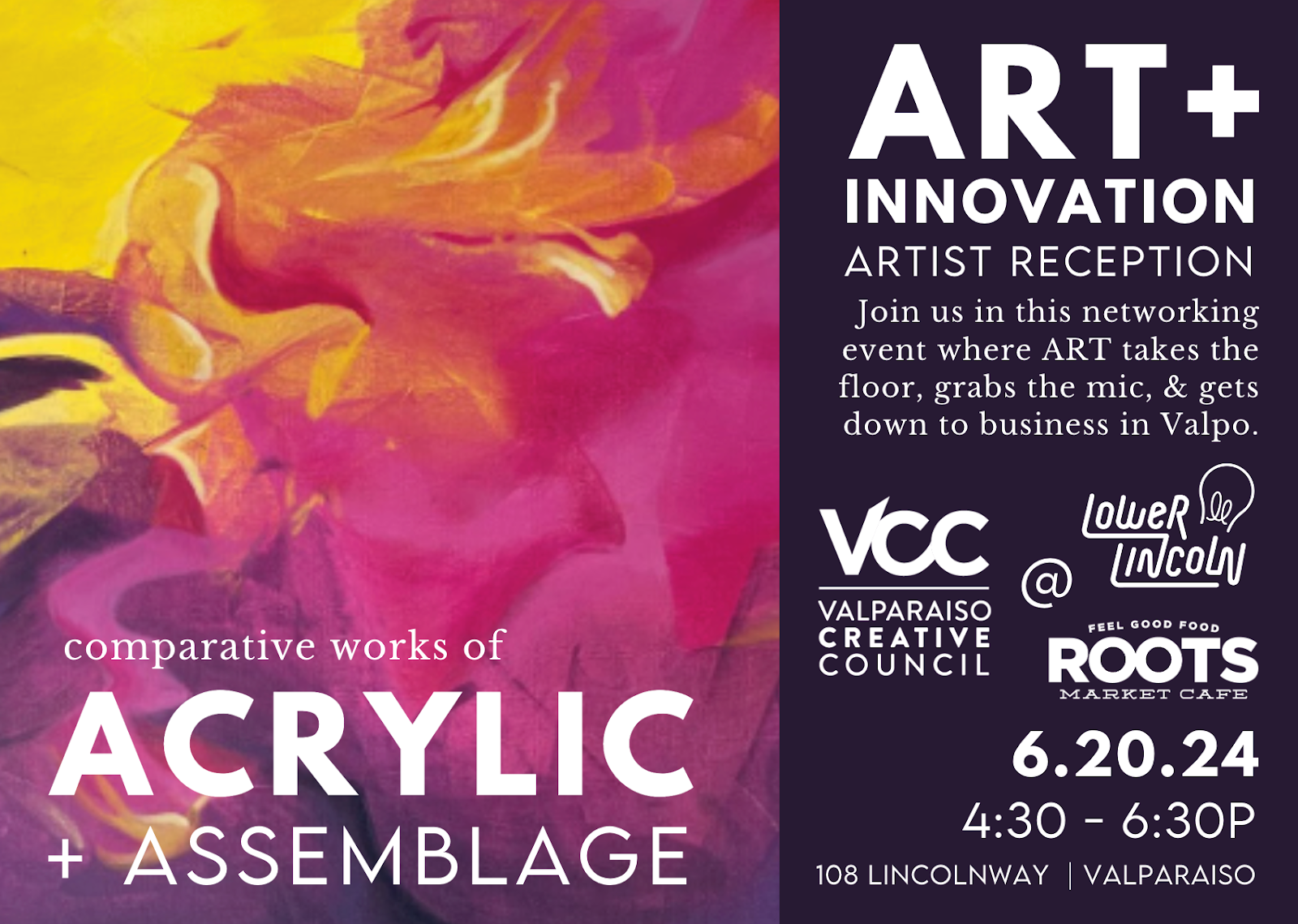 Valparaiso Creative Council Presents | Art + Innovation