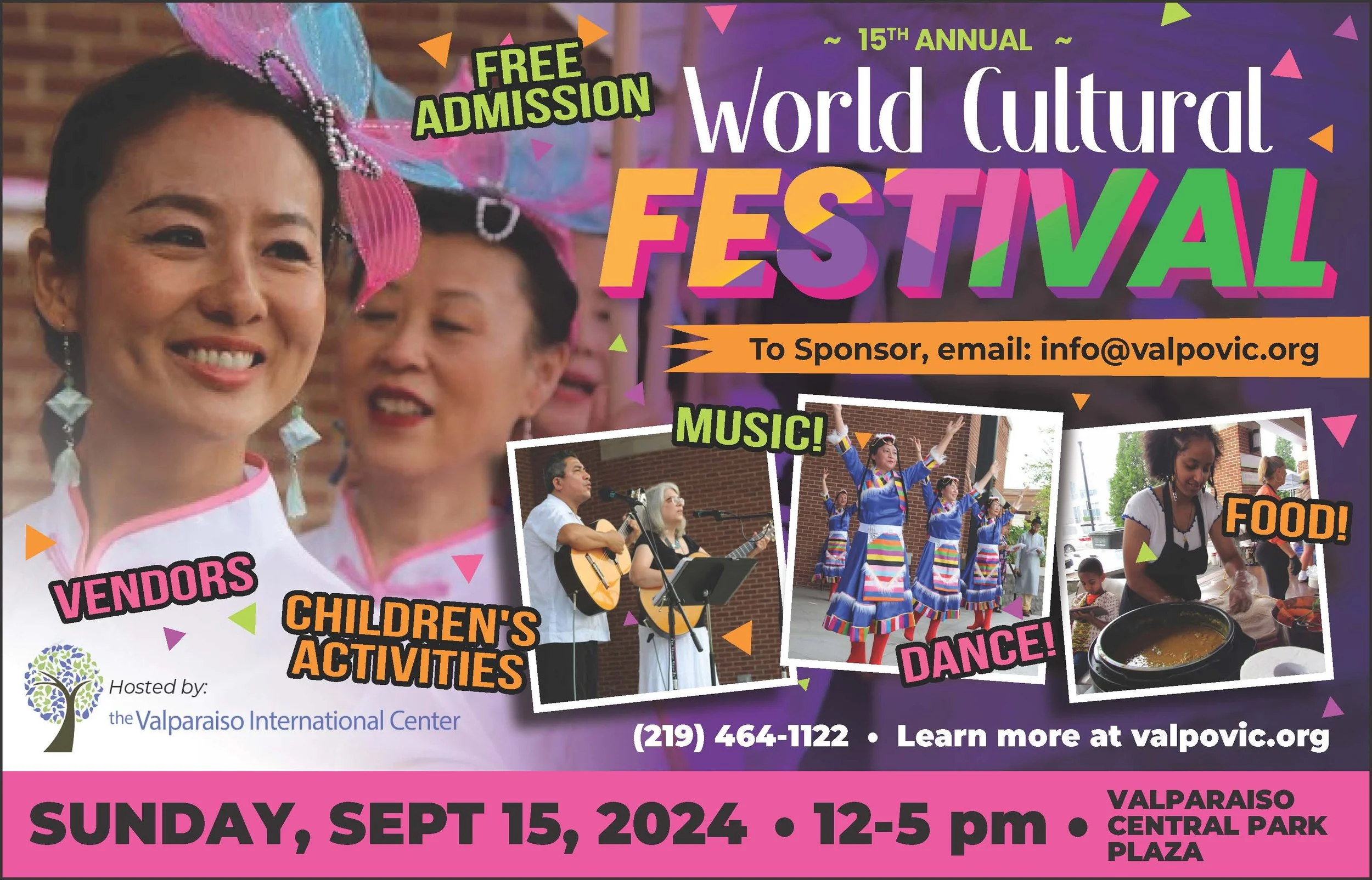 The Valparaiso International Center Presents | The 2024 World Cultural Festival