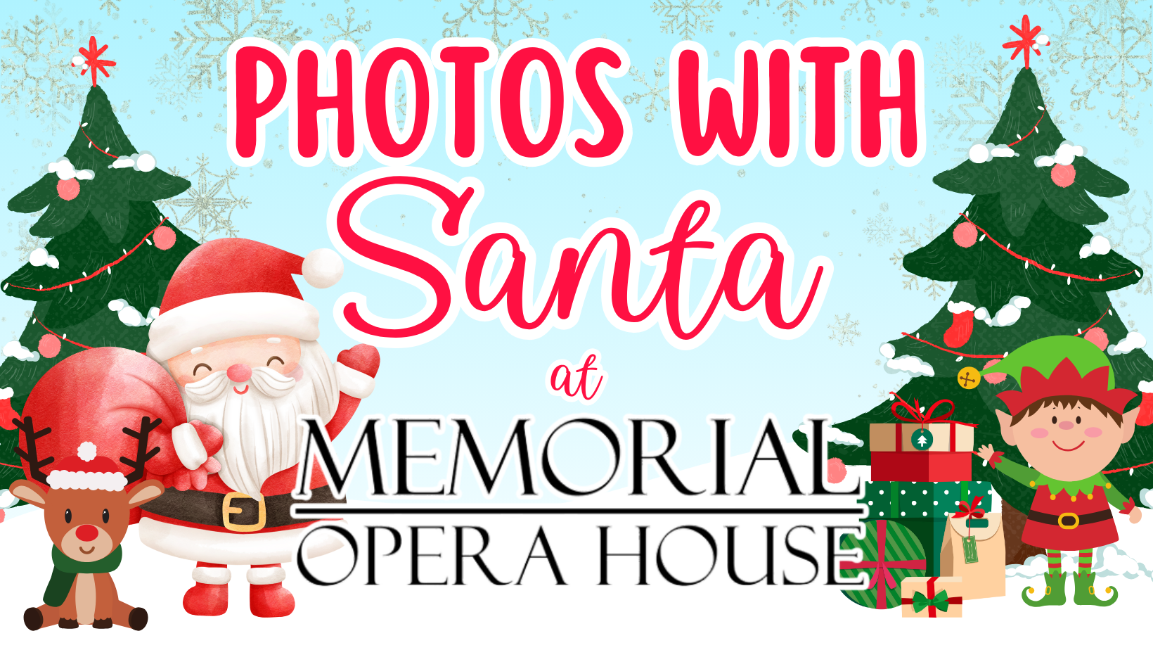 Photos with Santa at Memorial Opera House