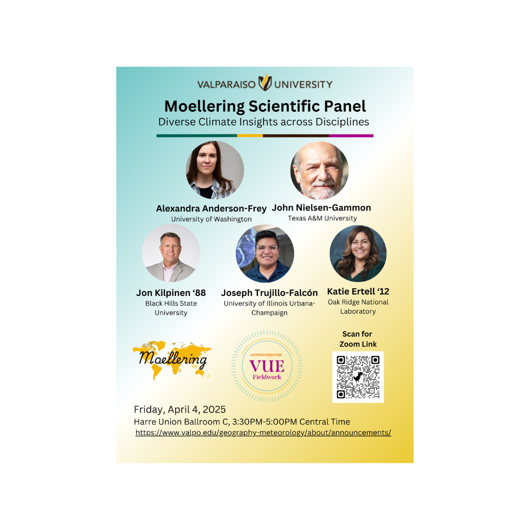 Valparaiso University Presents | Moellering Scientific Panel: Diverse Climate Insights across Disciplines